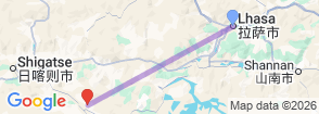 Tour route map