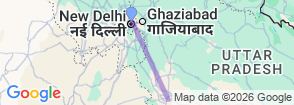 Tour route map