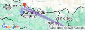 Tour route map