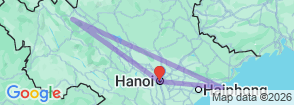 Tour route map