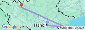 Tour route map