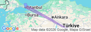 Tour route map