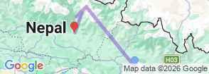 Tour route map