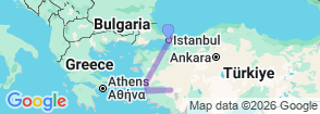 Tour route map
