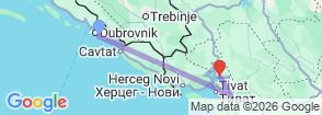 Tour route map