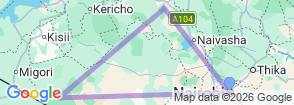 Tour route map