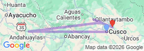Tour route map
