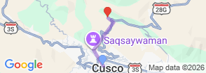 Tour route map