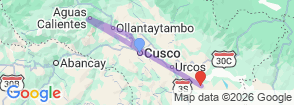 Tour route map