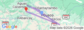 Tour route map