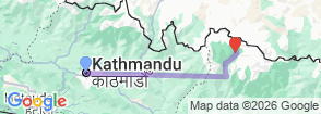 Tour route map