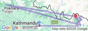 Tour route map