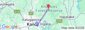 Tour route map