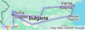 Tour route map