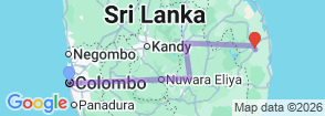 Tour route map