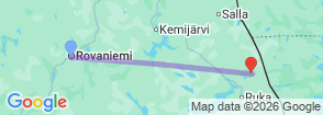 Tour route map