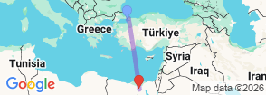 Tour route map