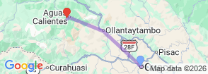 Tour route map