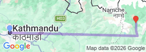 Tour route map
