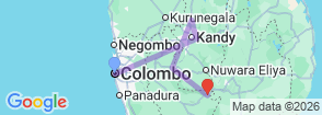 Tour route map