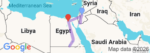 Tour route map