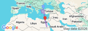 Tour route map