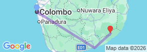 Tour route map