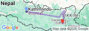 Tour route map