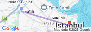 Tour route map