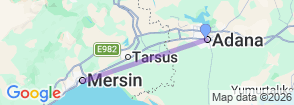 Tour route map