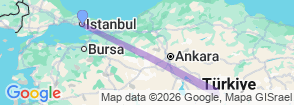 Tour route map