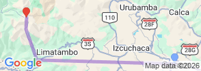 Tour route map