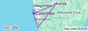 Tour route map