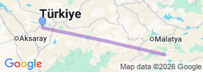 Tour route map