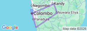 Tour route map
