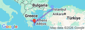 Tour route map