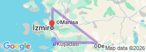 Tour route map