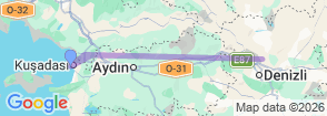 Tour route map
