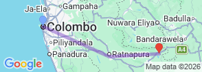 Tour route map