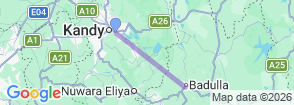 Tour route map