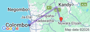 Tour route map