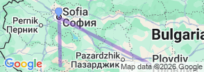 Tour route map