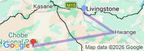 Tour route map