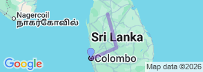 Tour route map