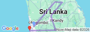 Tour route map
