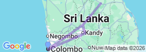 Tour route map