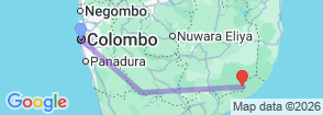 Tour route map