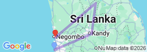 Tour route map
