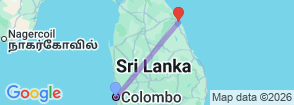 Tour route map