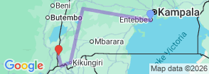 Tour route map
